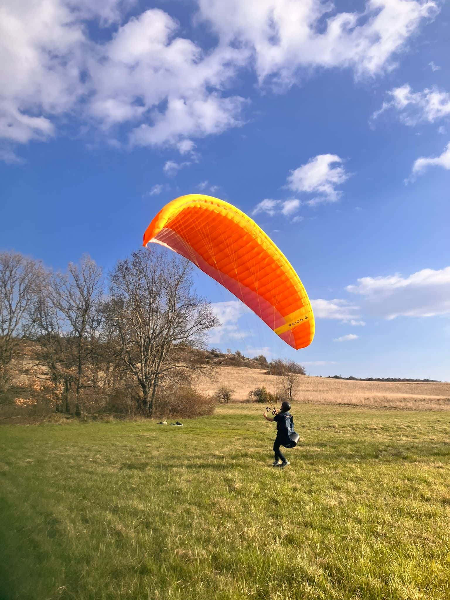 Vol solo en parapente — pente-école Haute-Provence avec Jok'Air Parapente